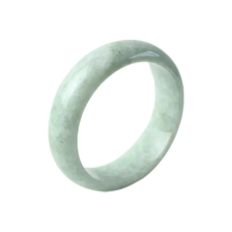 South Asia Bean Type Jadeite Bangles Unisex-0