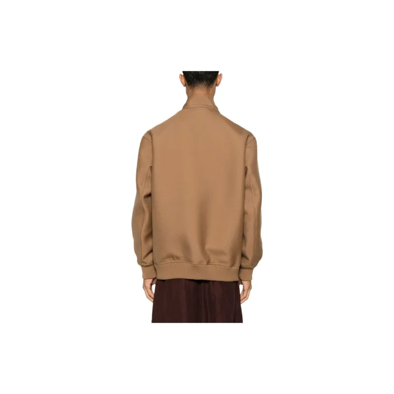 GUCCI Twill Weave Zipped Bomber Jacket-2