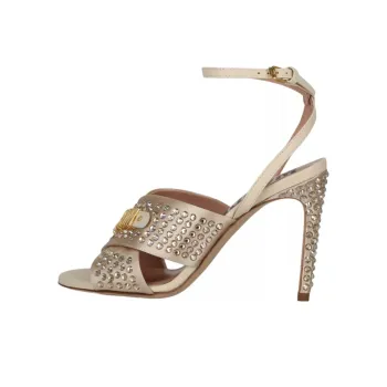 MOSCHINO One Strap Sandals Women's Gold