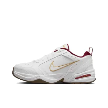 Nike Air Monarch 4 Anti Slip Wear Resistant Low Top Casual Shoes Unisex White