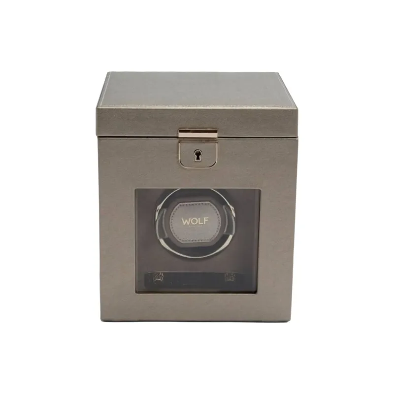 WOLF Single Digit Watch Winder Gray Unisex-0