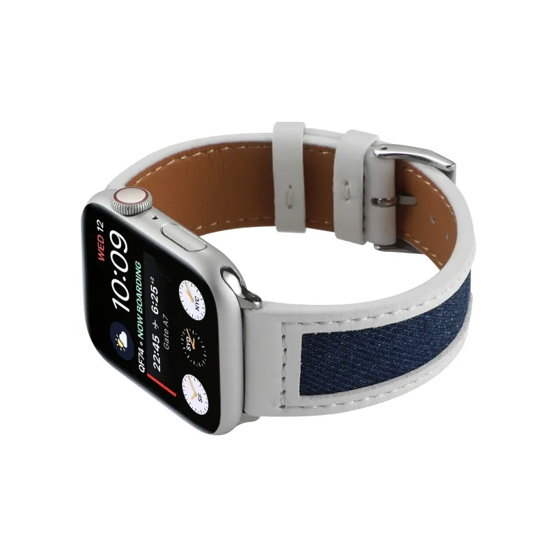 AOMN Watch Band Apple Compatibility Canvas Material-7