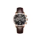 White Case Black Dial Brown Strap-OBL-IM-MUT-MP-PBW