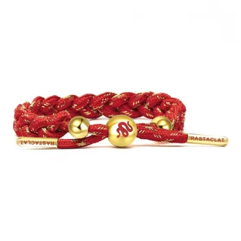 Rastaclat Polyester Small Lion Woven Bracelet Unisex