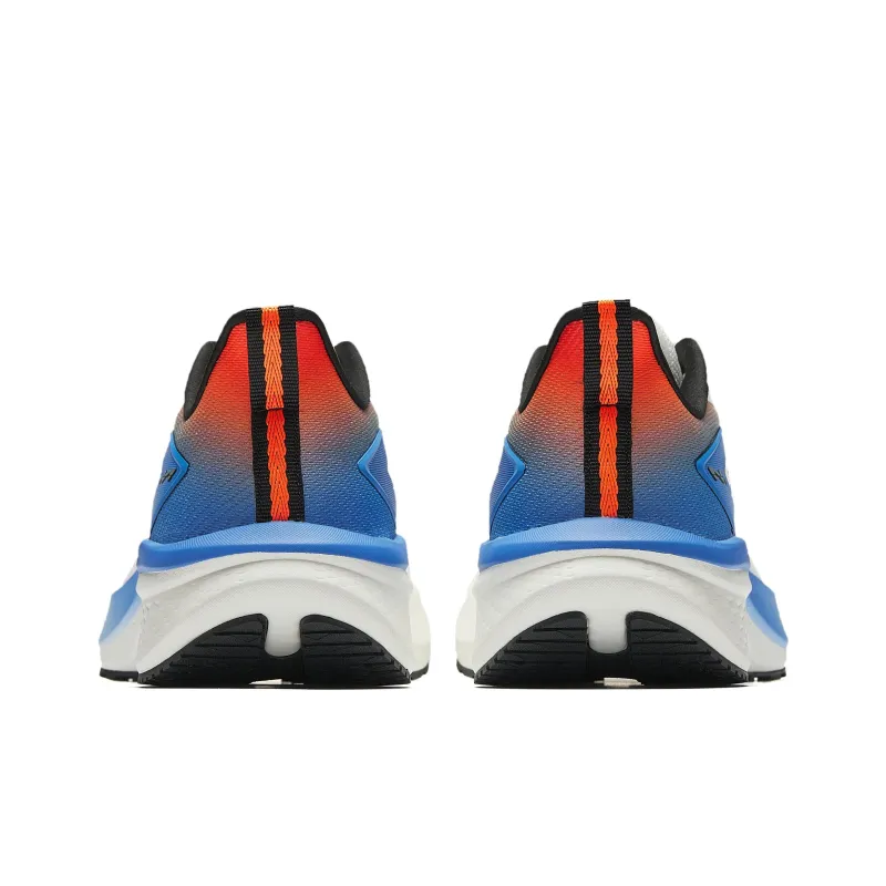 Anta Anti-Slip Wear-Resistant Breathable Lightweight Low-Top Casual Running Shoes Men's White Blue Black-5