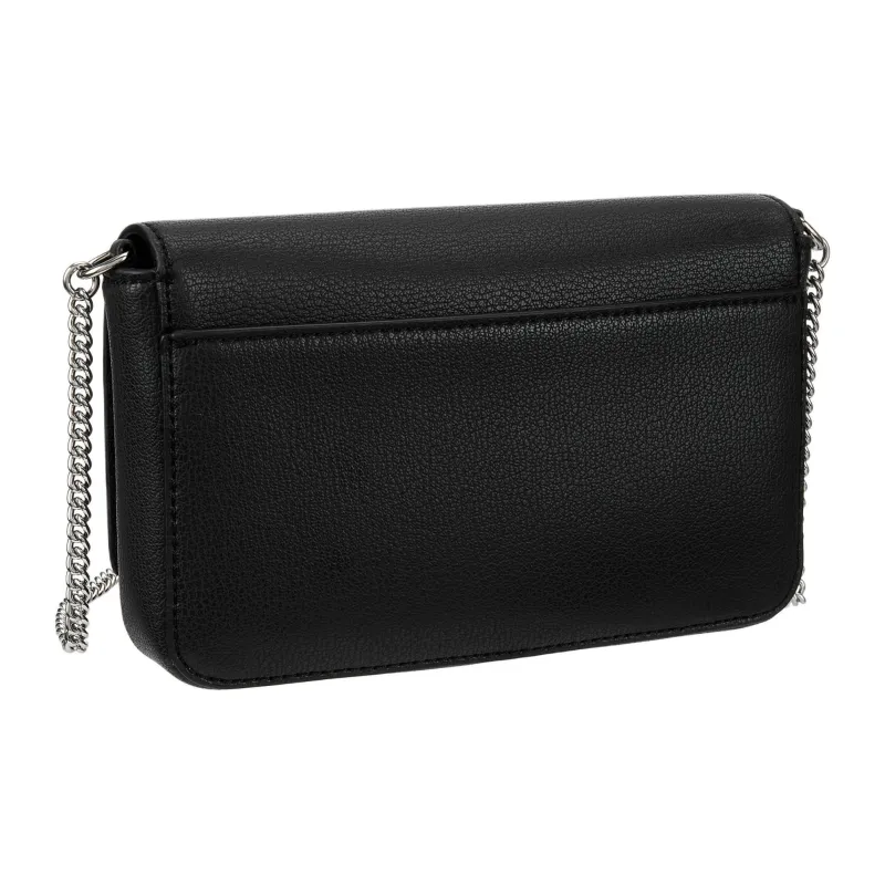 CALVIN KLEIN Minimal Collection Polyester With Polyurethane Shoulder Bag, Crossbody Bag Women's Black-1