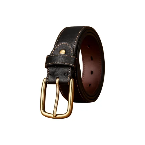 CATELLES Horse Leather Leather Belts Men's 3.8cm