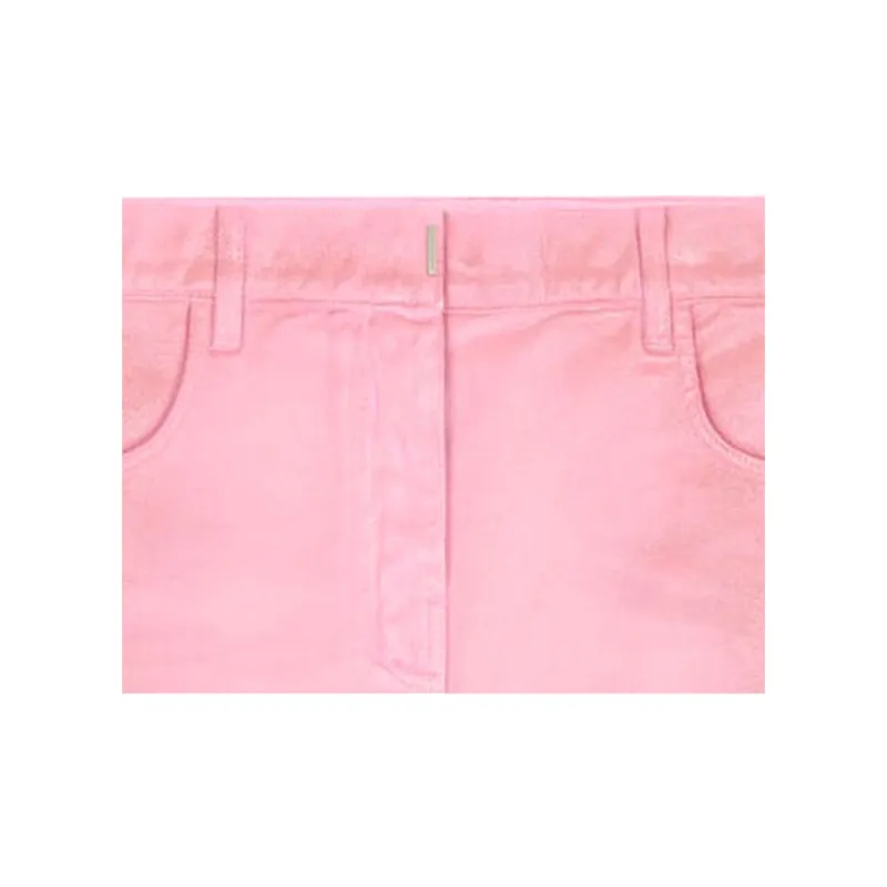 Givenchy Denim Short Skirts Women's Pink-4