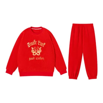 DGG Pajama Set Unisex Lucky Red