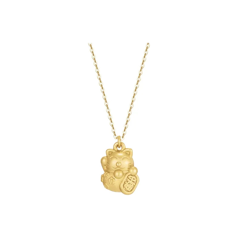SOFTDORA S999 Fine Silver Necklaces Women's Gold-0
