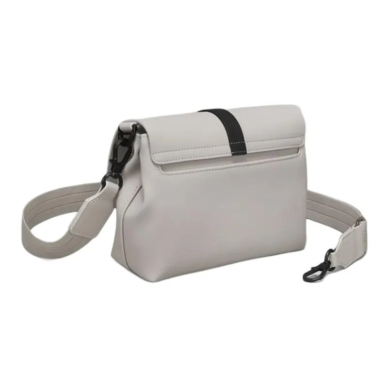 Gaston Luga Recycled Polyester Shoulder Bag Men's Taupe-2