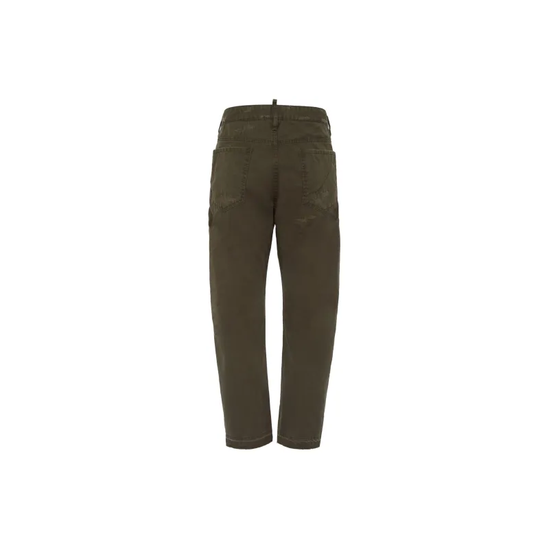 DSQUARED 2 Distressed Elastic Waist Trousers-1