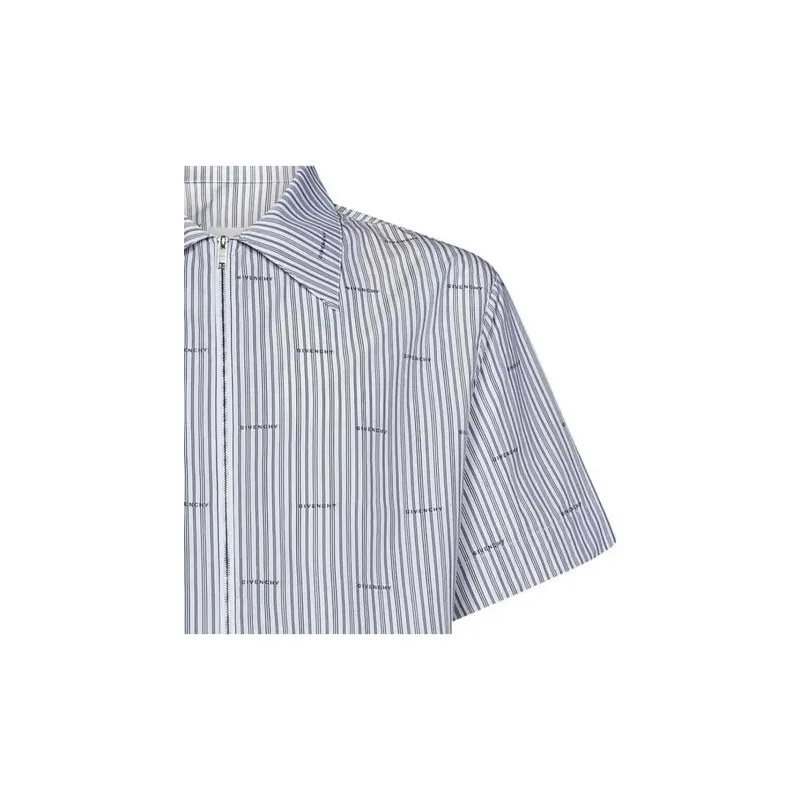 Givenchy Shirts Men Gray-4