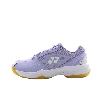 YONEX Cushioning Slip Resistant Coverage Support Low Top Badminton Shoes Women's Purple