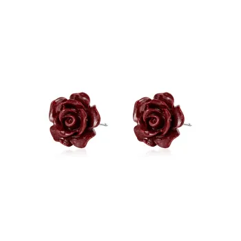 DTOTO Cinnabar Stud Earrings Unisex