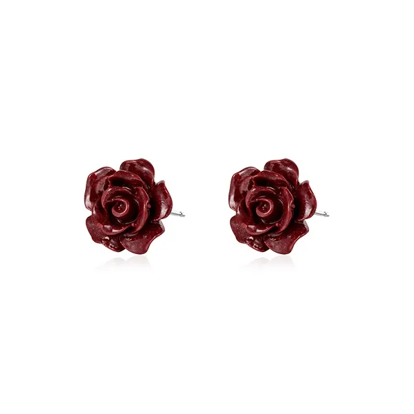 DTOTO Cinnabar Stud Earrings Unisex-0