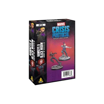ASMODEE MARVEL CRISIS PROTOCOL HAWKEYE AND BLACK WIDOW Board Games
