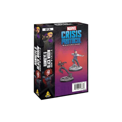 ASMODEE MARVEL CRISIS PROTOCOL HAWKEYE AND BLACK WIDOW Board Games