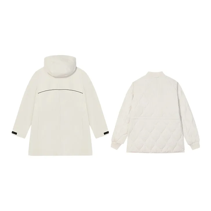FILA Jackets Coats Women's 2 Pack Steam White-1