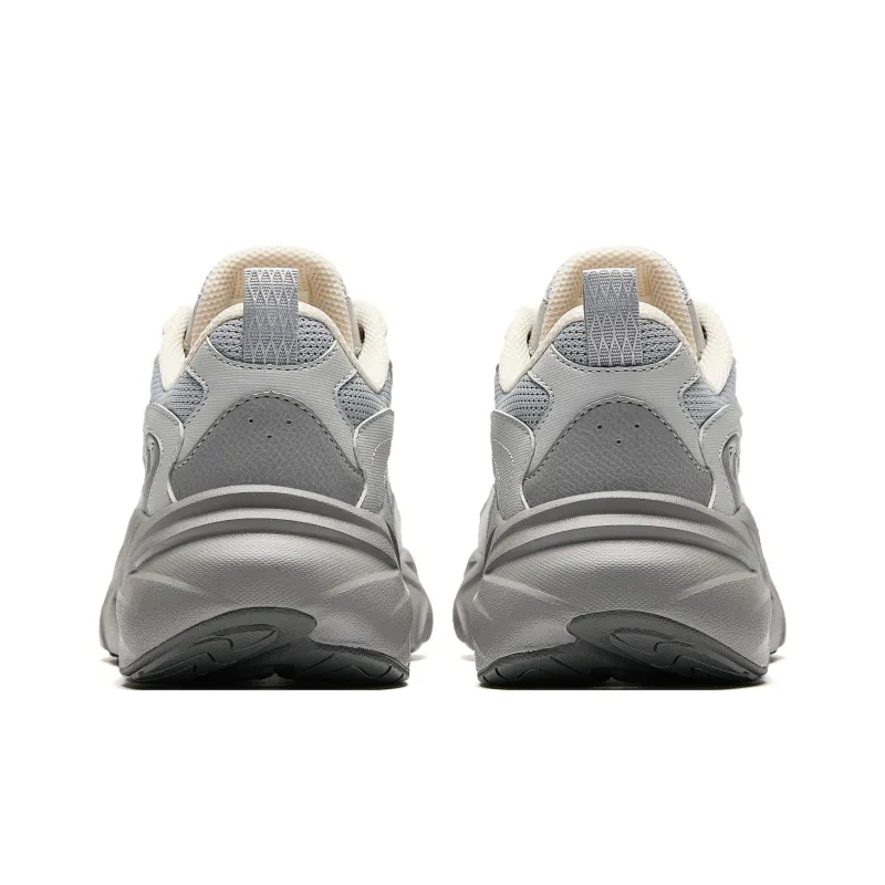 Anta Anti-Slip And Wear-Resistant Breathable Low-Top Casual Shoes Women's Gray-6