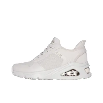 Skechers Wear-resistant And Lightweight Low-Top Casual Shoes Women's Beige