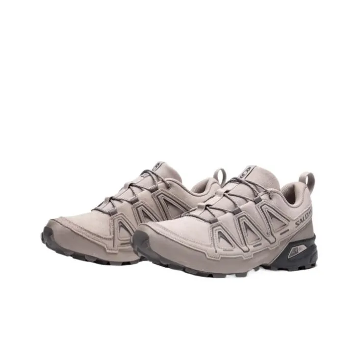 SALOMON Speedcross 3 Cushioning Breathable Low-Top Training Shoes Unisex Gray Pink-1