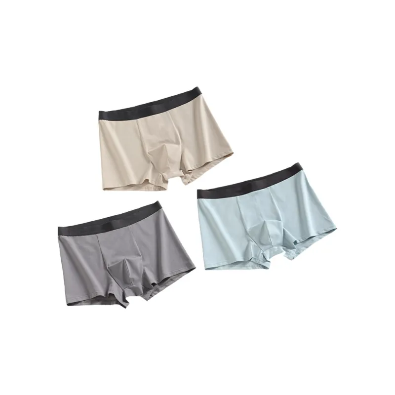 Qiao Ni Tong Underpants Men's 3 Pack-8