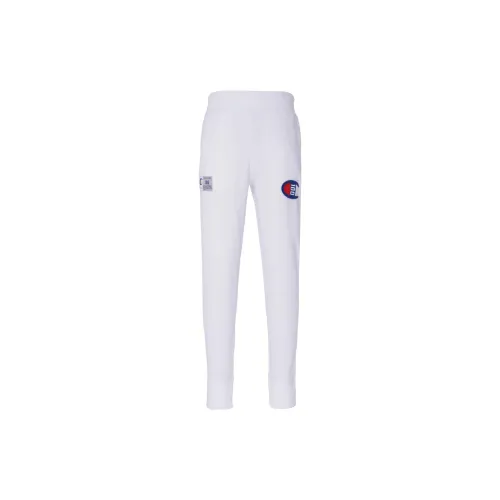Champion Knitted Sports Pants Unisex White