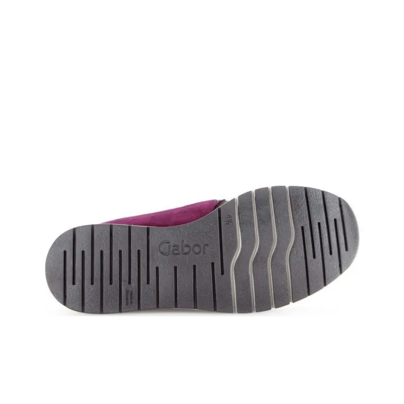 Gabor Comfort Low-Top Casual Shoes Women's Purple Umber-5