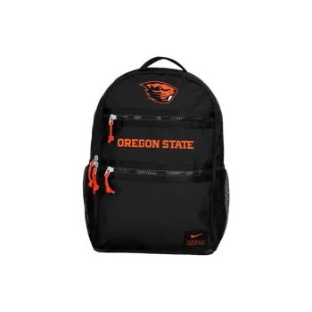 Nike Polyester Backpack Regular Unisex Orange Black