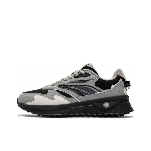 361° Answer Anti Slip Wear Resistant Low Top Casual Shoes Women's Gray Black