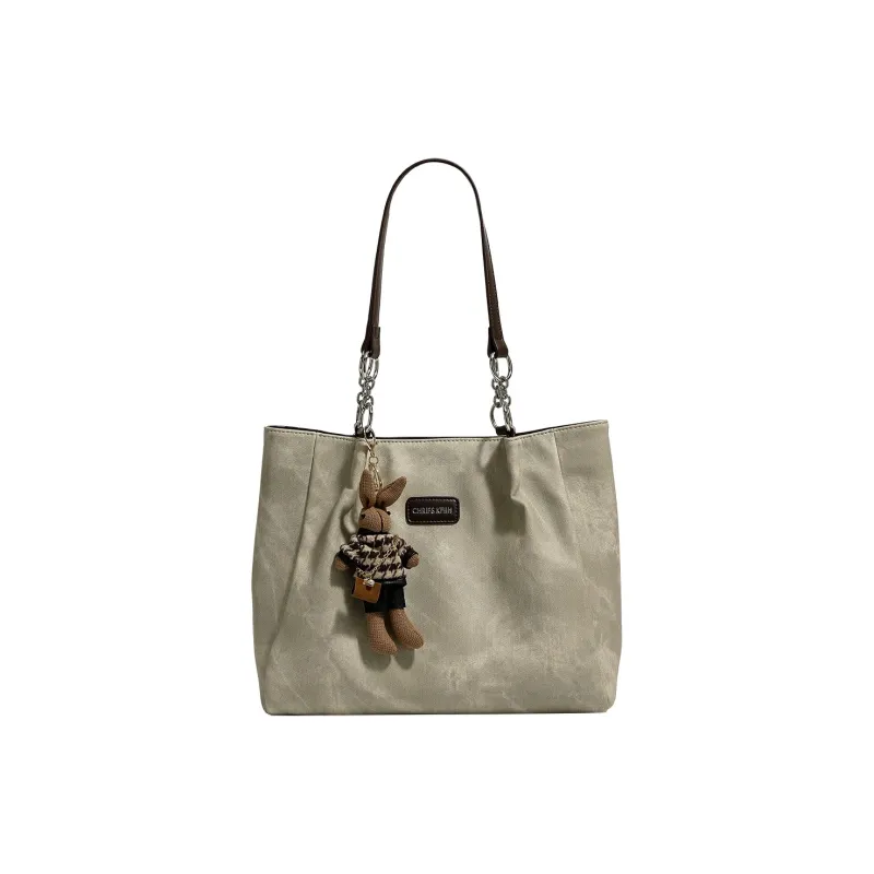 PAYOT Microfiber Synthetic Leather Tote Bag Shopping Bag Shoulder Bags Regular Women's Sand Tea Brown-0