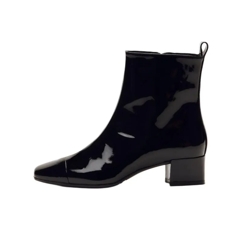 Carel Paris Estime Patent-leather Ankle Boots-0