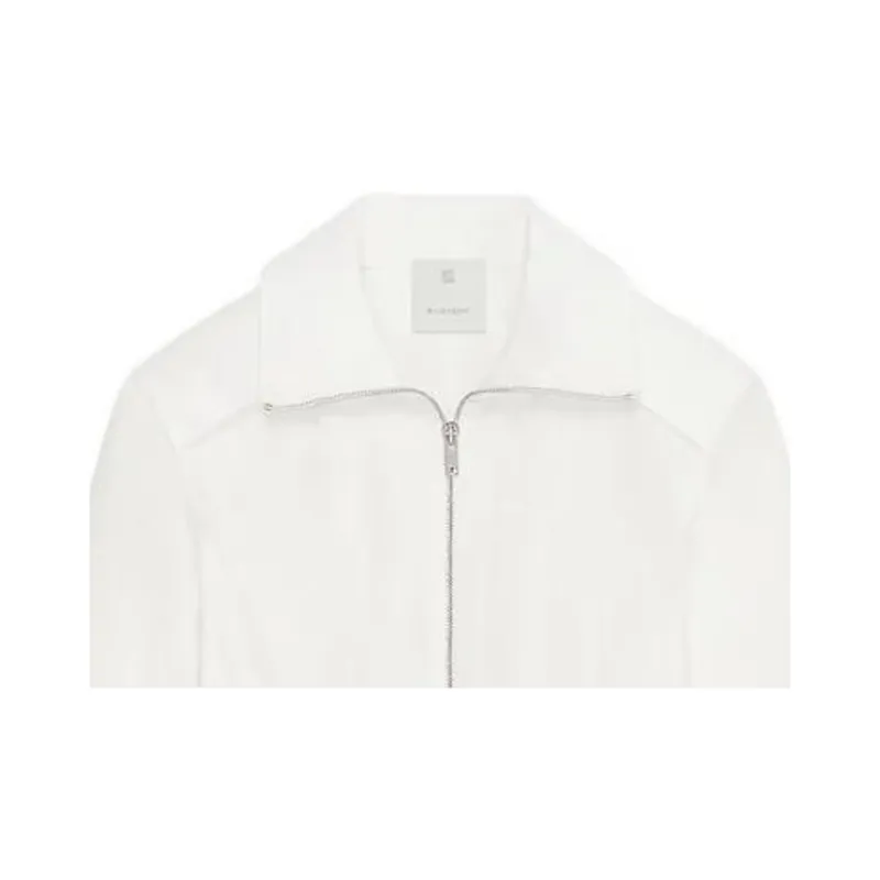 Givenchy Long Sleeved Dresses Women's White-4