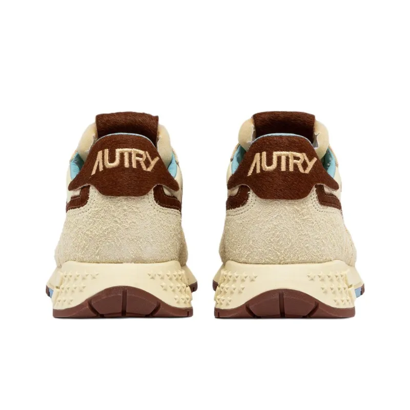 AUTRY Reelwind Abrasion Resistant Low Top Casual Shoes Men's Beige-4