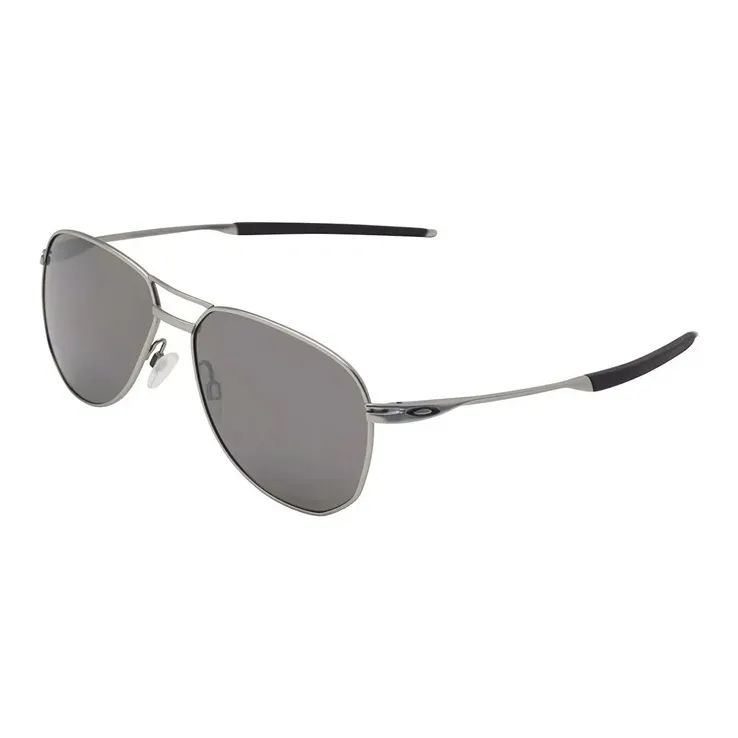 Oakley Titanium Aviator Sunglasses Men's Gray-0