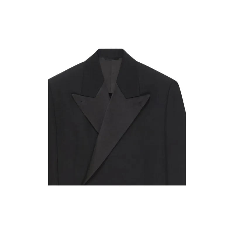 Givenchy Peak lapel Single breasted Wool Blazer-2