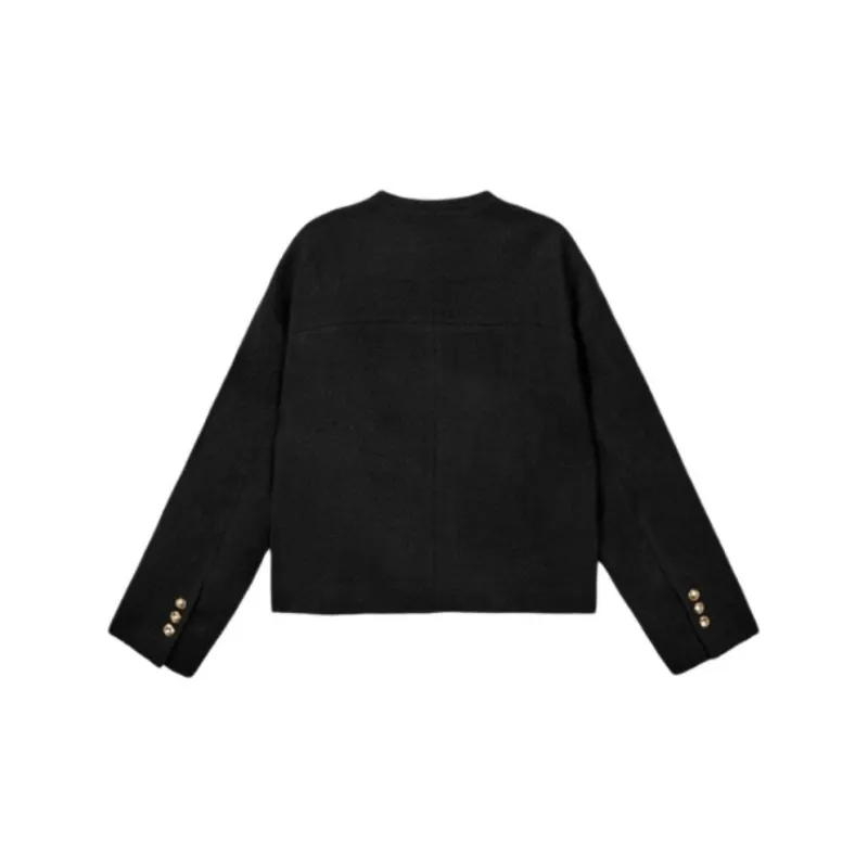 GUESS Jackets Coats Women's Black-1