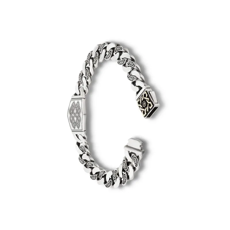 ROCK&RIDE 925 Sterling Silver Bracelets Men's-2