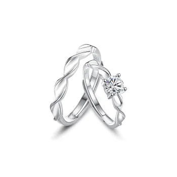 SHENGYALUO S925 Silver Rings Unisex