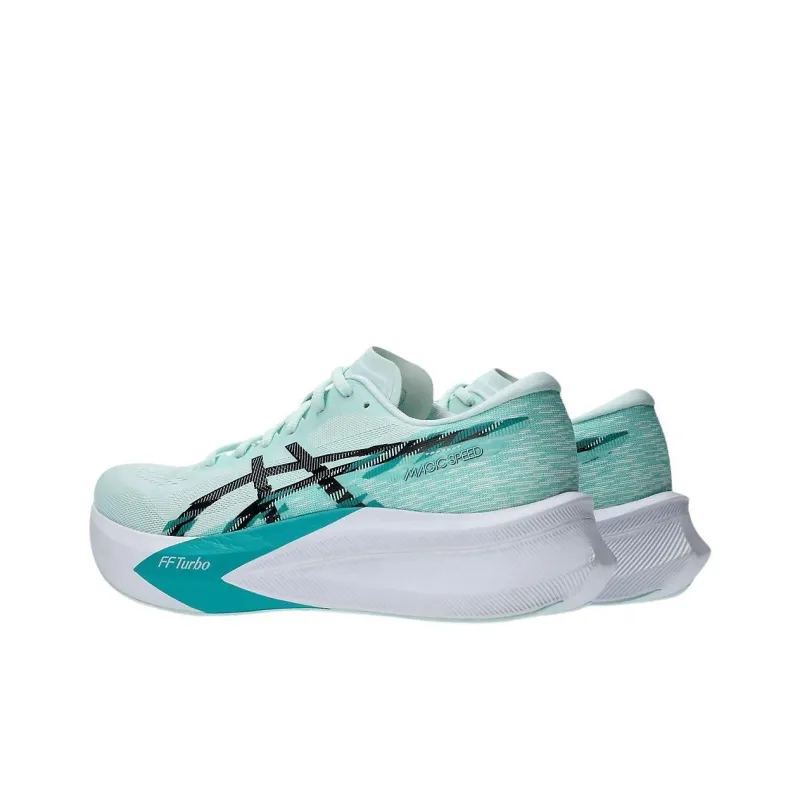 Asics MAGIC SPEED 4 Anti Slip Wear Resistant Low Top Casual Running Shoes Men's Turquoise-3
