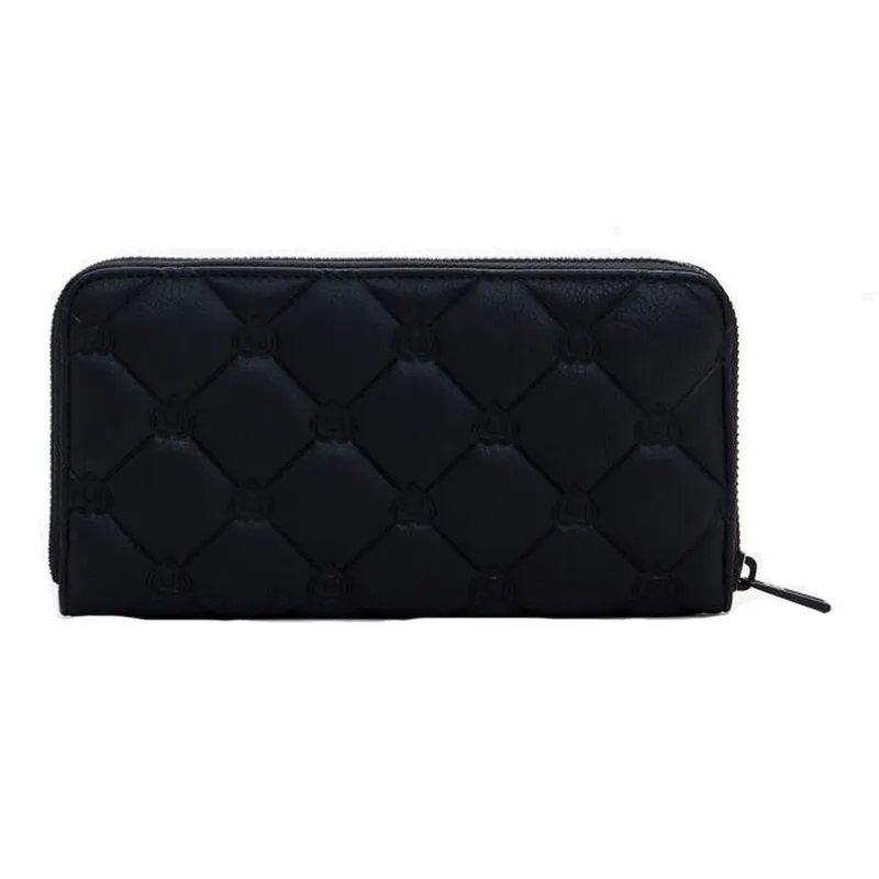 Desigual Polyurethane Wallet Medium Size Women's Black-2