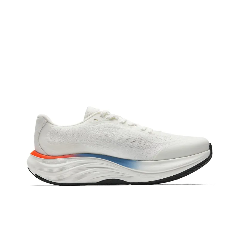 Anta Travel Step 1.5 Anti-Slip Wear-Resistant Breathable Lightweight Low-Top Casual Running Shoes Men's White Black-1