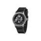 White Case Starry Sky Dial Black Strap-OBL-BLM-TRISOME-PBBR