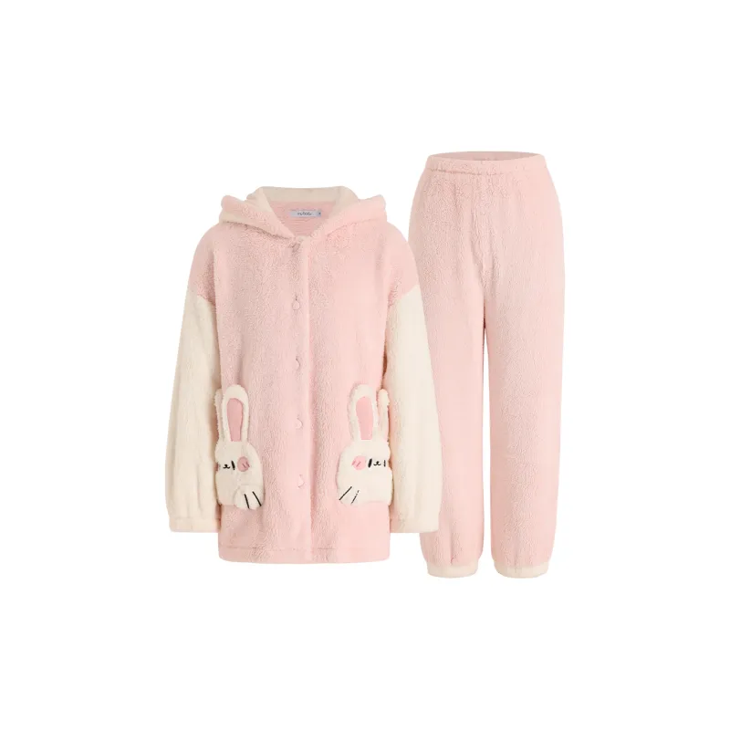 MY BODY Pajama Set Women's Pink-0