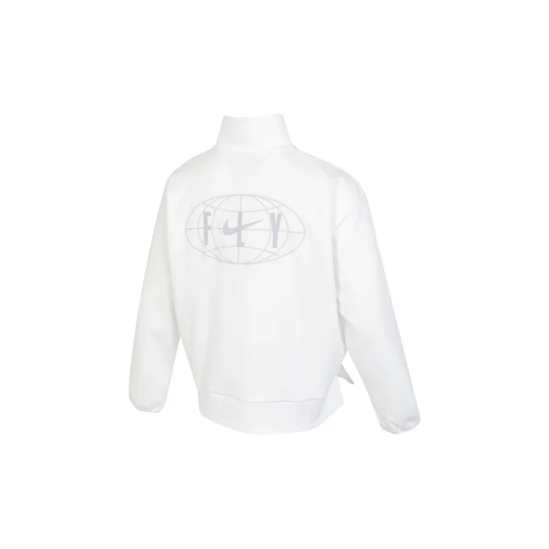 Nike Swoosh Fly Sweatshirt Women's Mountain Peak White-1