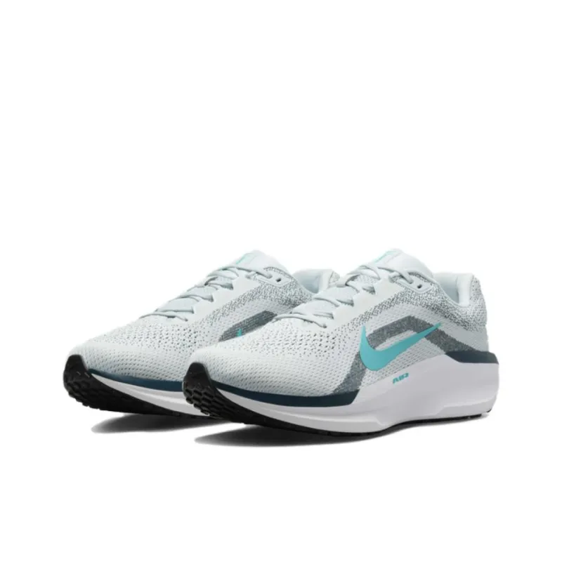 Nike Winflo 11 Anti Slip Wear Resistant Low Top Running Shoes Men's Gray-2