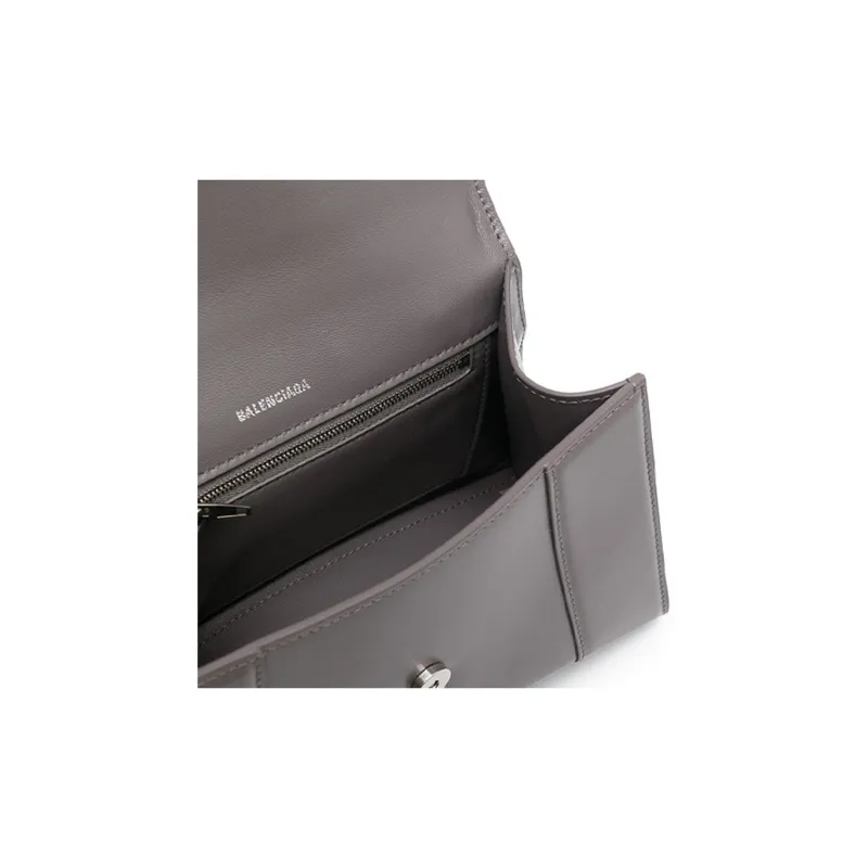 Balenciaga Hourglass Top Handle Bag Small Grey-3