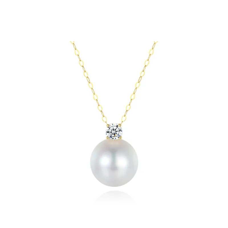 Inlady Saltwater Pearl Necklaces Women's-0