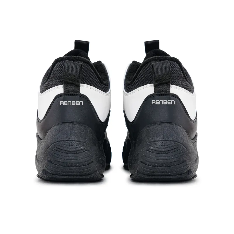 Humanism 1986 Abrasion Resistant Height Increasing Thermal Mid Top Casual Shoes Men's-3